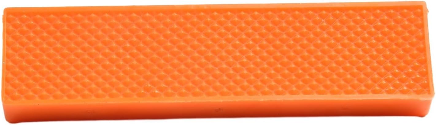 Soft Pad Jaw Rubber for Metal Vise Bench Machine Tools, 5 Inch, 2 Pieces, Strong Grip, Protective Pads (Orange)