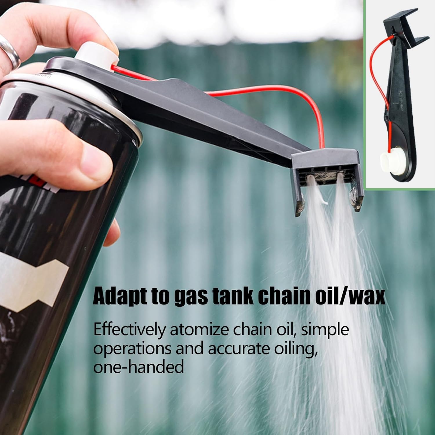 2 Pack Chain Lubricator & Wax Applicator – Multifunctional Chain Oil Tool